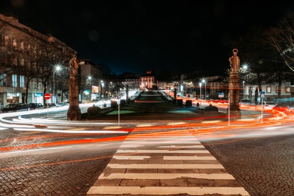 Lighttrail S. Gualter 2 Print